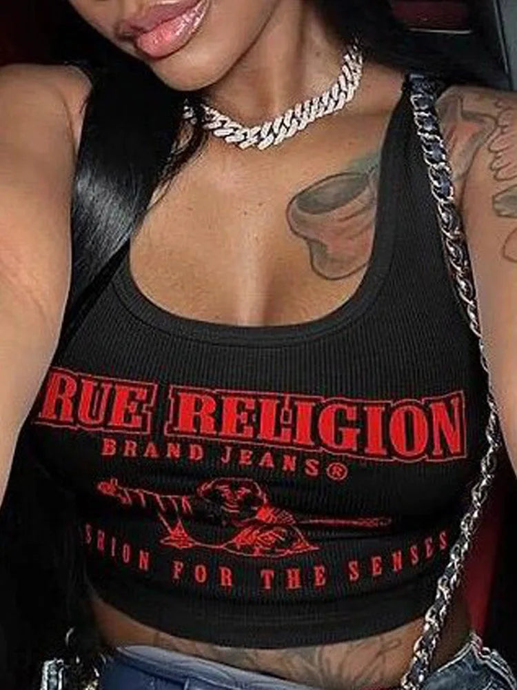 Cropped Tank Top True Religion