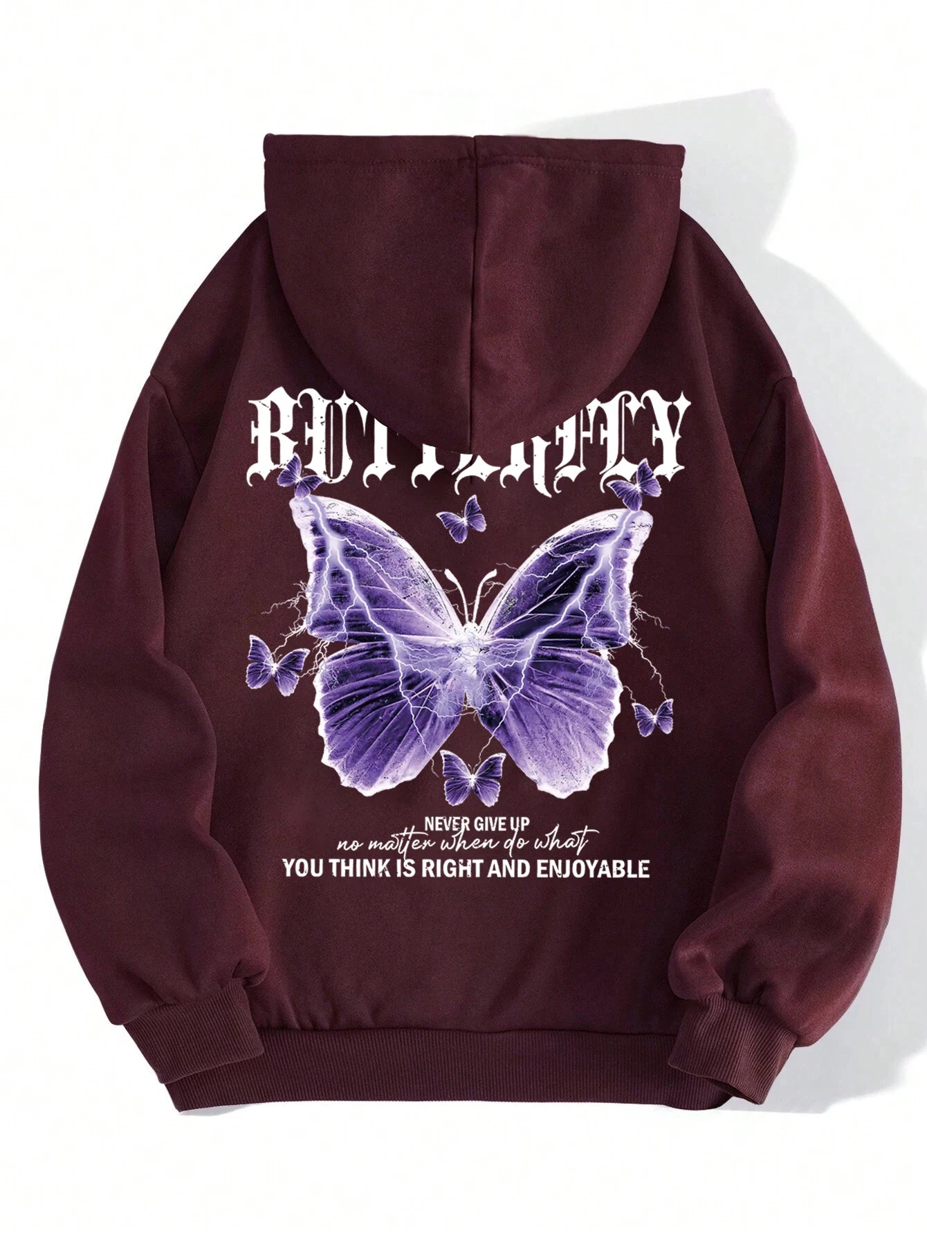 Beautiful Purple Butterfly Hoodies