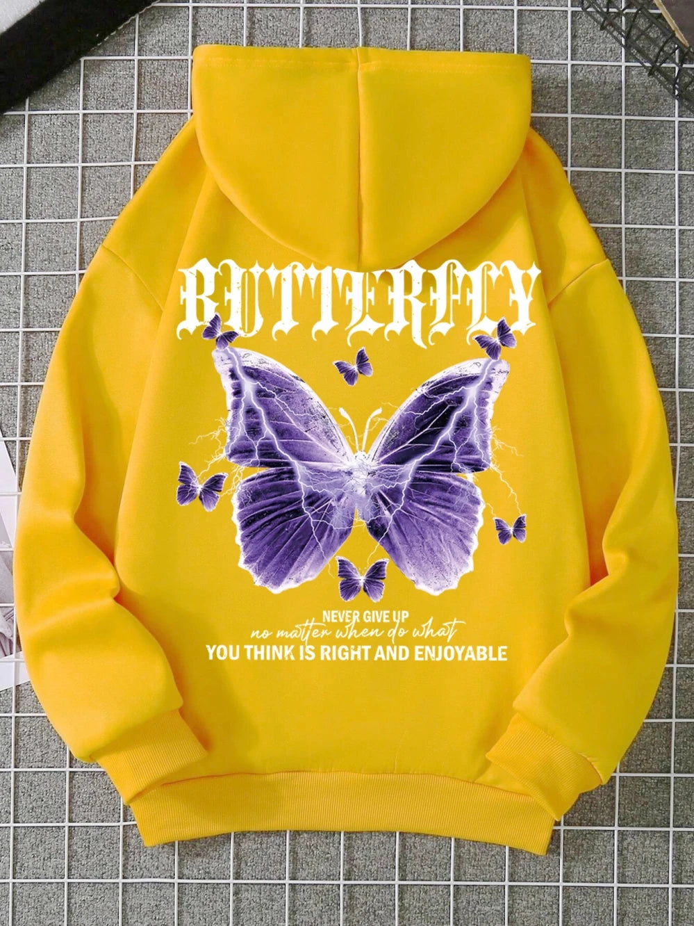 Beautiful Purple Butterfly Hoodies